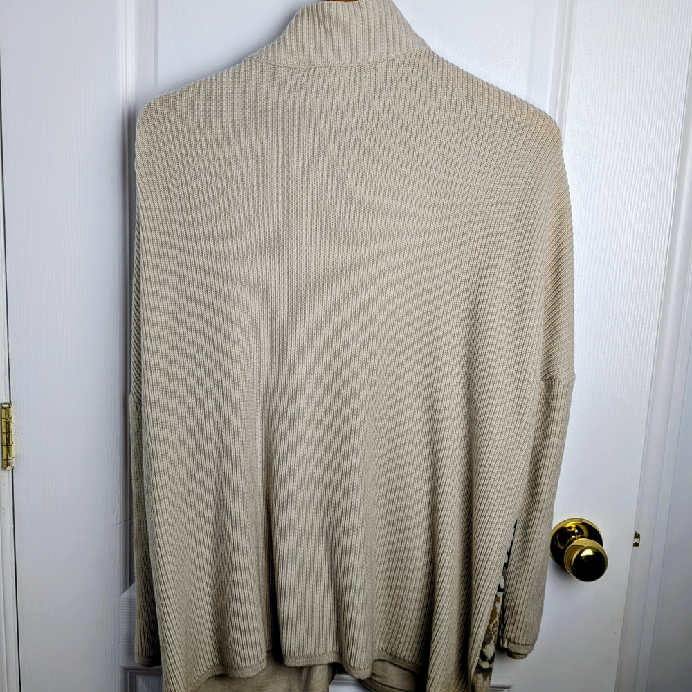 Chacok Meribel Zip Cardigan Sweater Women’s Size 1 Wool Blend Made in France - Picture 3 of 8